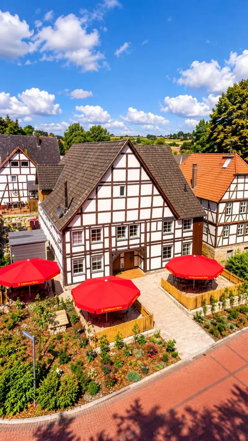Country house by the castle park